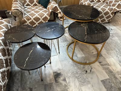 3 coffee tables . . 2 centre tables…