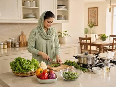 Female ayea oor female cook ke zarorat haey