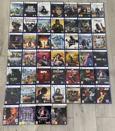 all ps5 games used Available