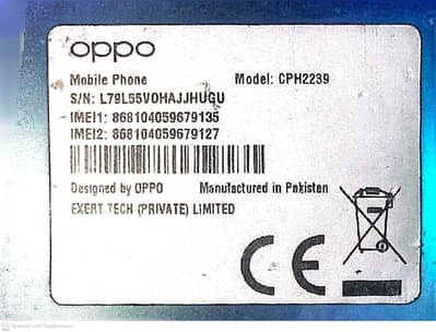 OPPO A54