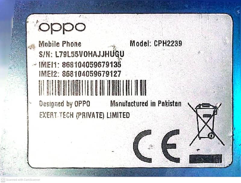 OPPO A54 0