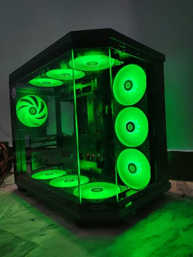 Ease Fish Tank Case ( 10 Fans )