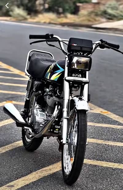 Bike original halat main mily ga modify hua nahi