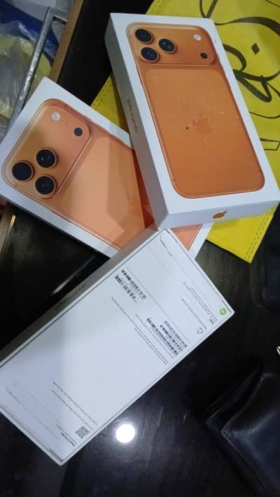 iPhone 17 Pro Max 256GB Orange | Brand New & Unused | JV | Rs. 265,000