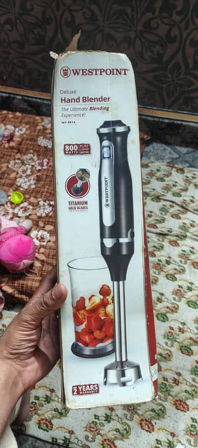 Westpoint Deluxe Hand Blender wf-9914.