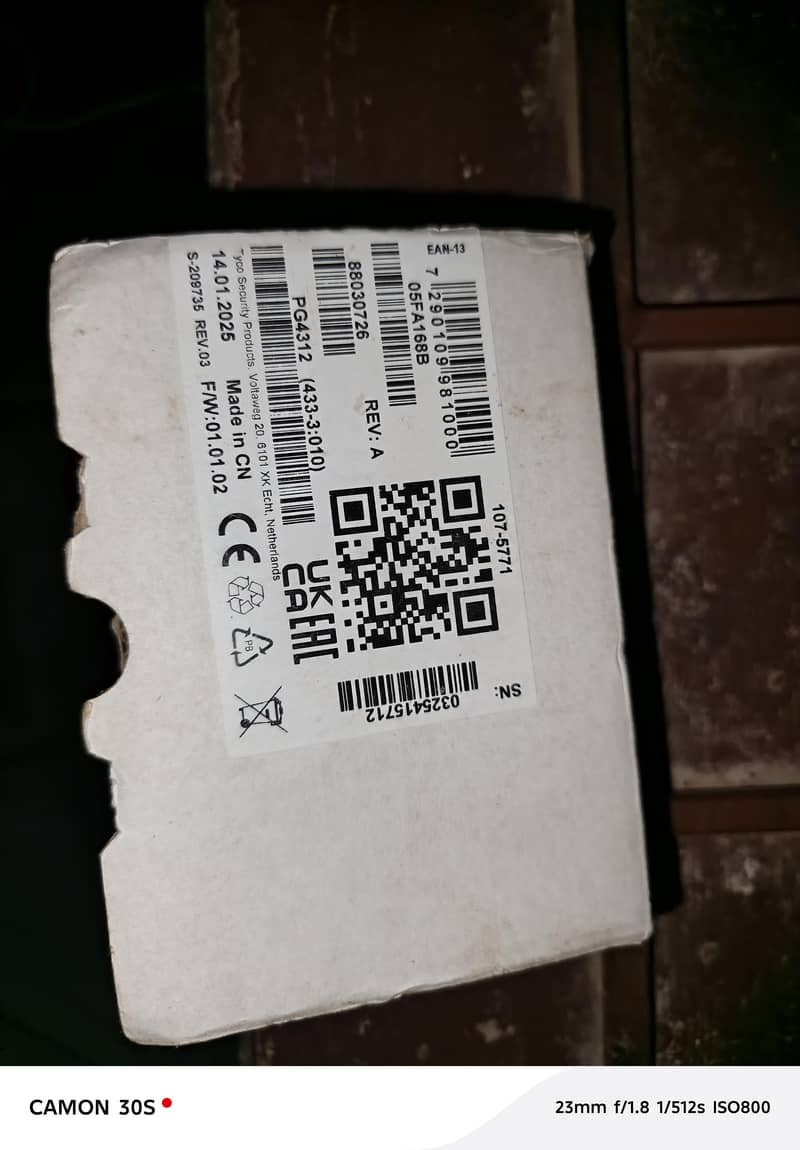 DSC PG4312 Wireless Outdoor Security Sensor 0