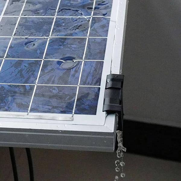 10 Pack of 40mm Clamp Solar Mount Clips for Solar Panel Water Drainage
