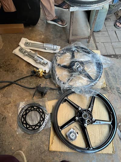ybr aloy wheel set for yamaha ybz