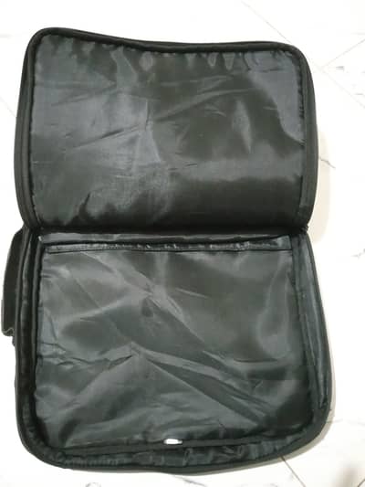 Black Laptop Bag / Briefcase with Multiple Compartments