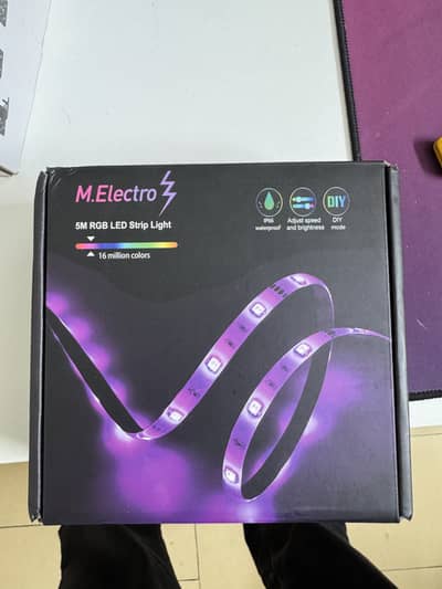 M. electro rgb sync lights