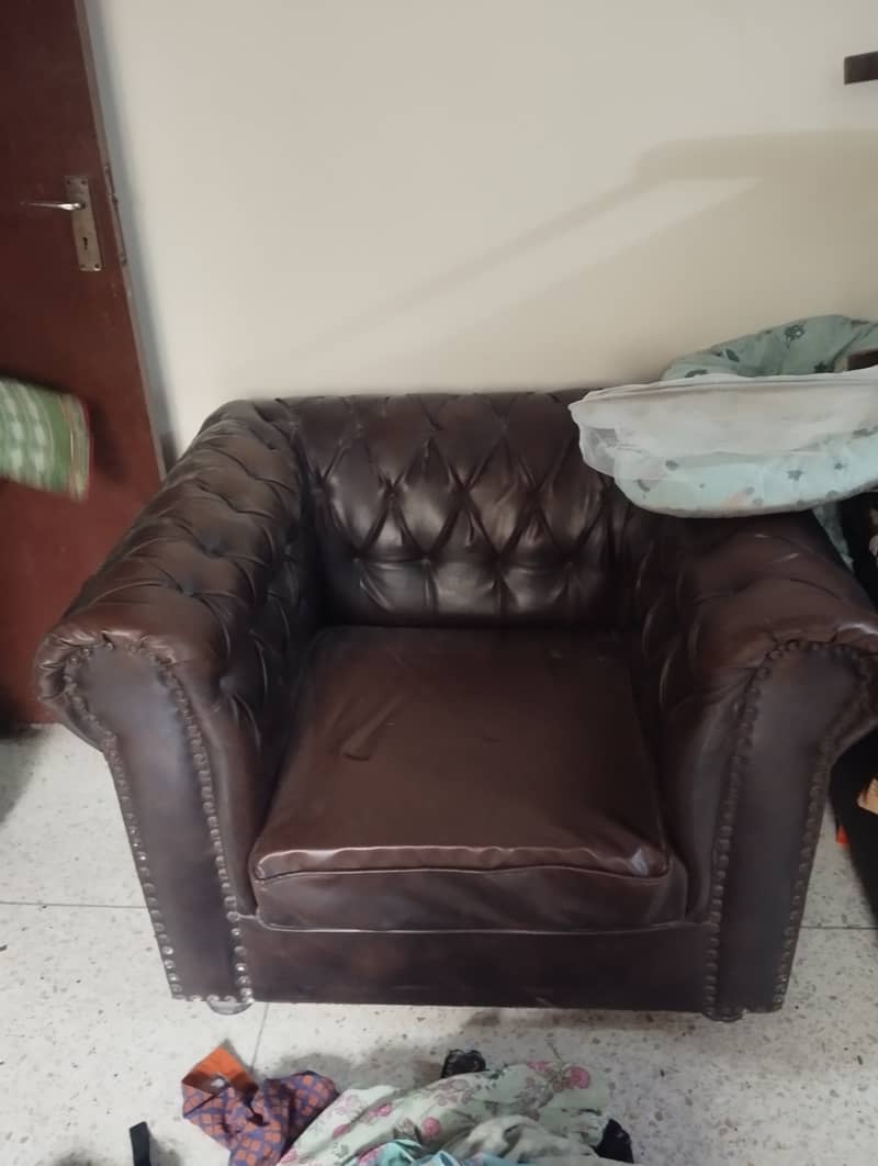Two 1-seater sofas 2