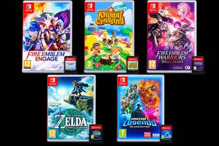 used Nintendo switch games,negotiable