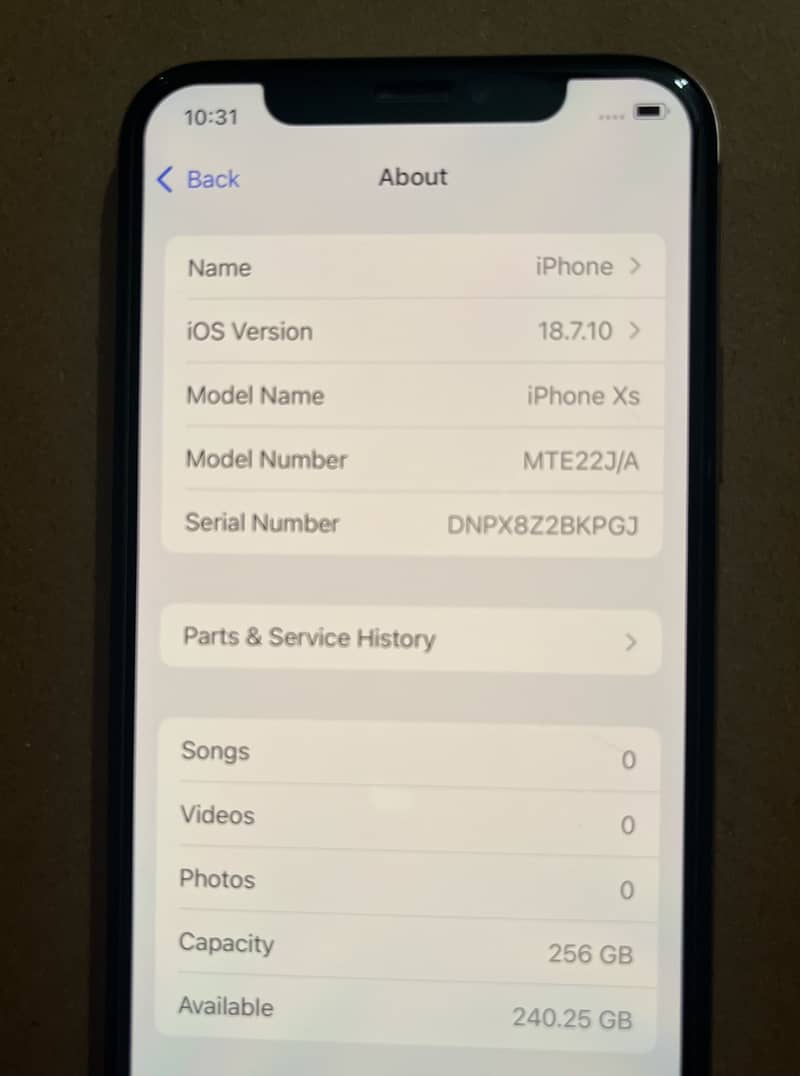Apple iPhone XS 6