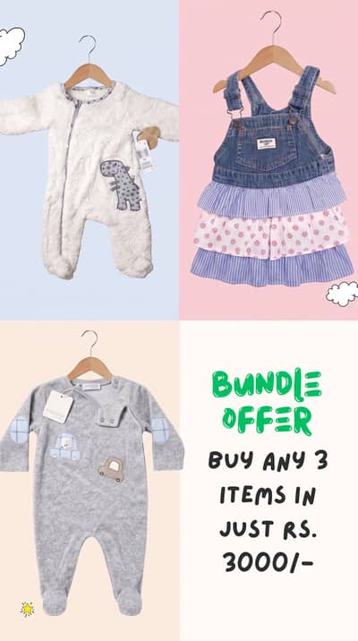 Buy any 3 items for just Rs. 3000/-