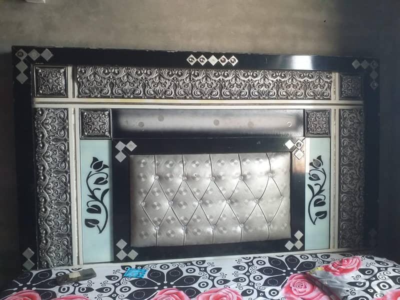 Double Bed Dressing With Side Table 3