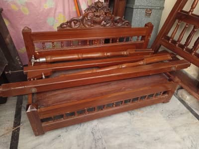 wooden jhoola