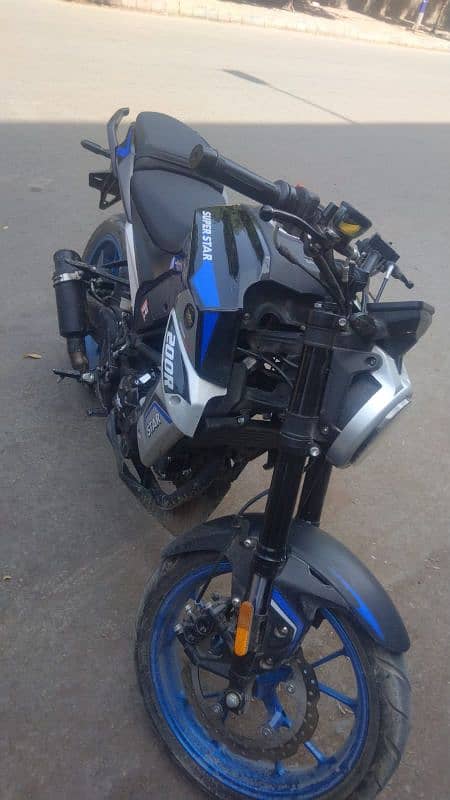 Super star 200c. heavy bike 5