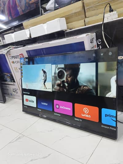 60" INCHES LG LED TV ANDROID 4K BORDER LESS VOICE CONTROL
