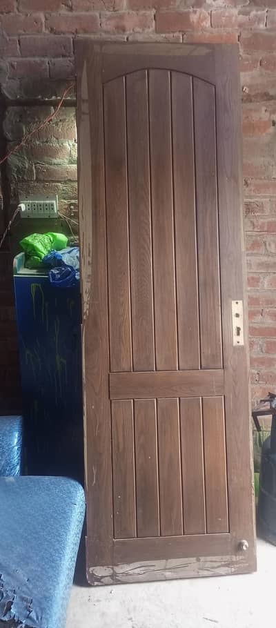 wood door