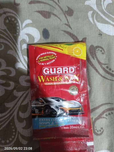 wash and wax for car