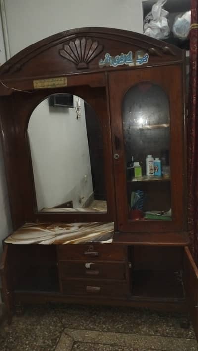 Old Wooden Dressing Table