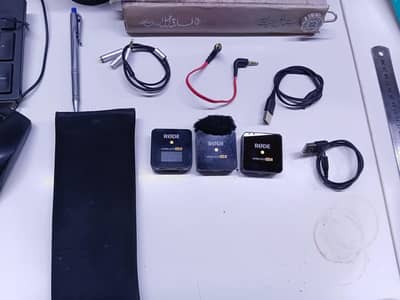 RØDE Wireless GO II Dual Channel Wireless Microphone – 2 TX + 1 RX