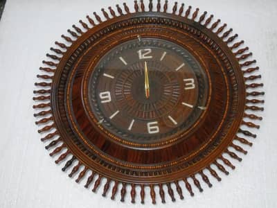 New Vintage wooden wall clock