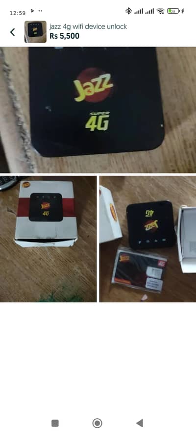 jazz 4g wifi device unlocked