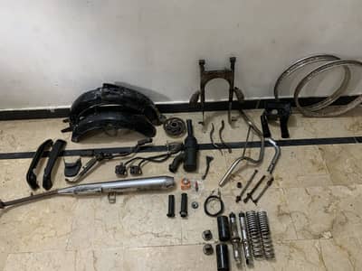 70 bike  parts