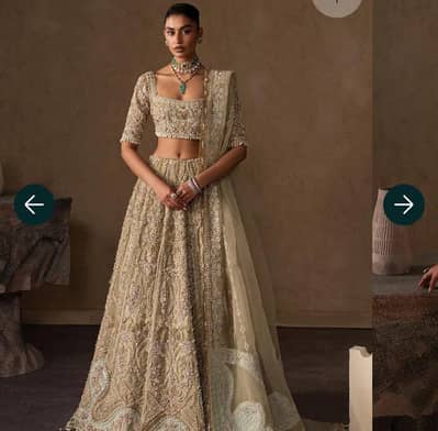 Afroze bridal lehnga