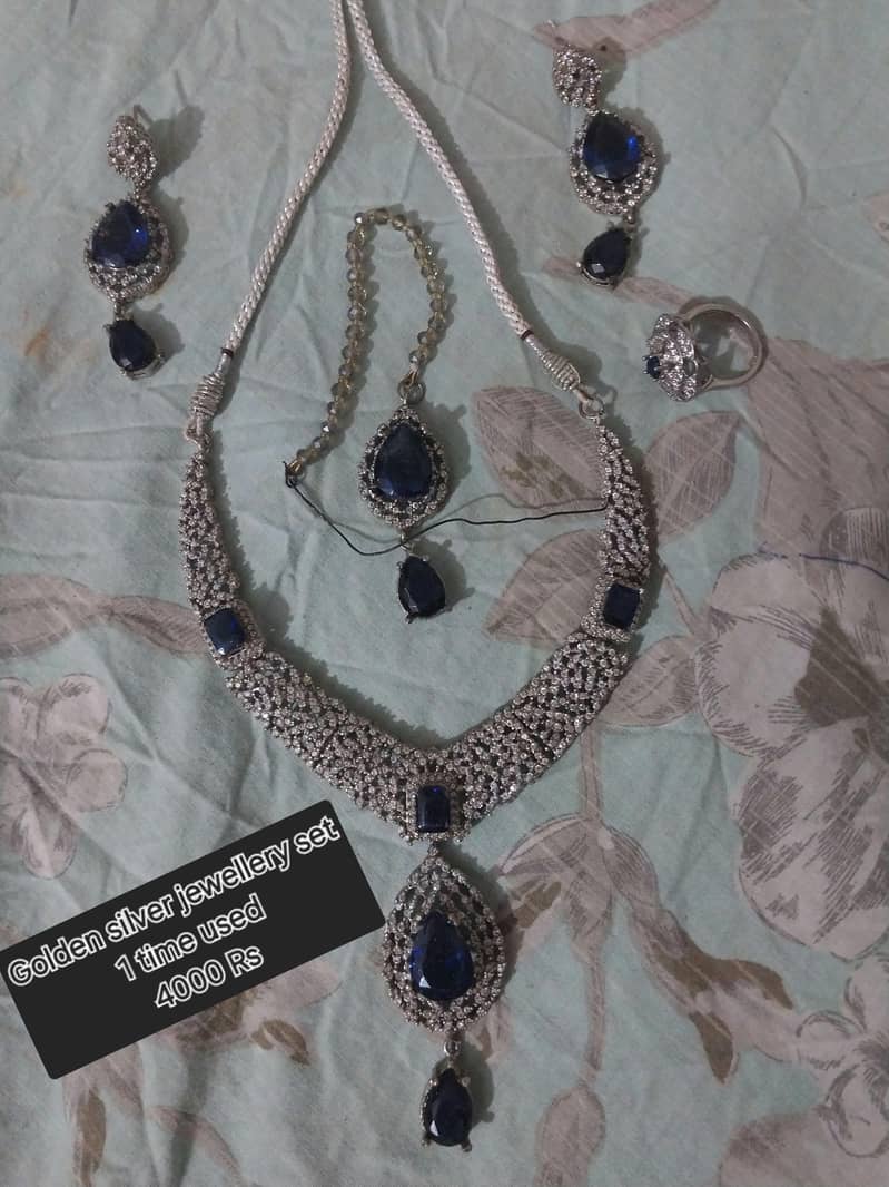 silver blue set 0