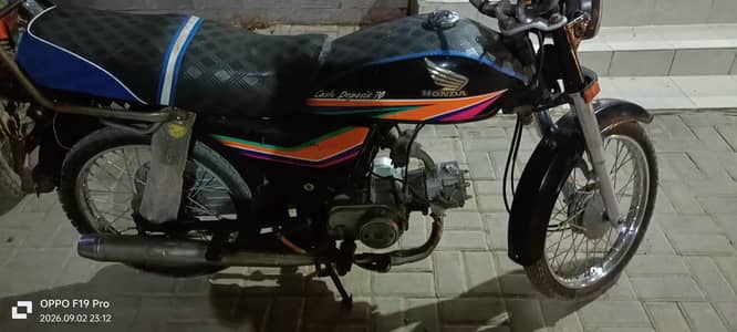 cd 70 honda good condition urgent sale