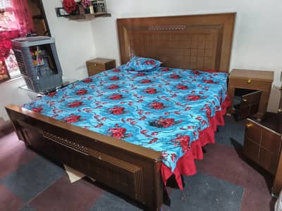 double bed set for sale without mattress price final h num 03234204560