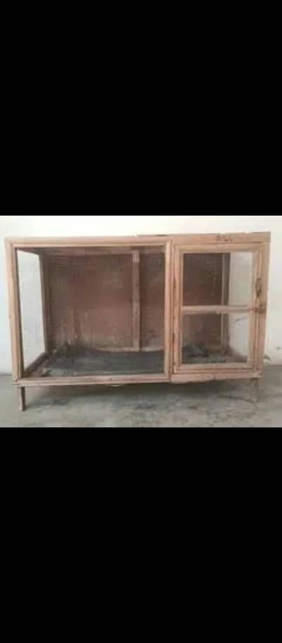 Wooden Cage/ Pinjra For Parrots, Hens