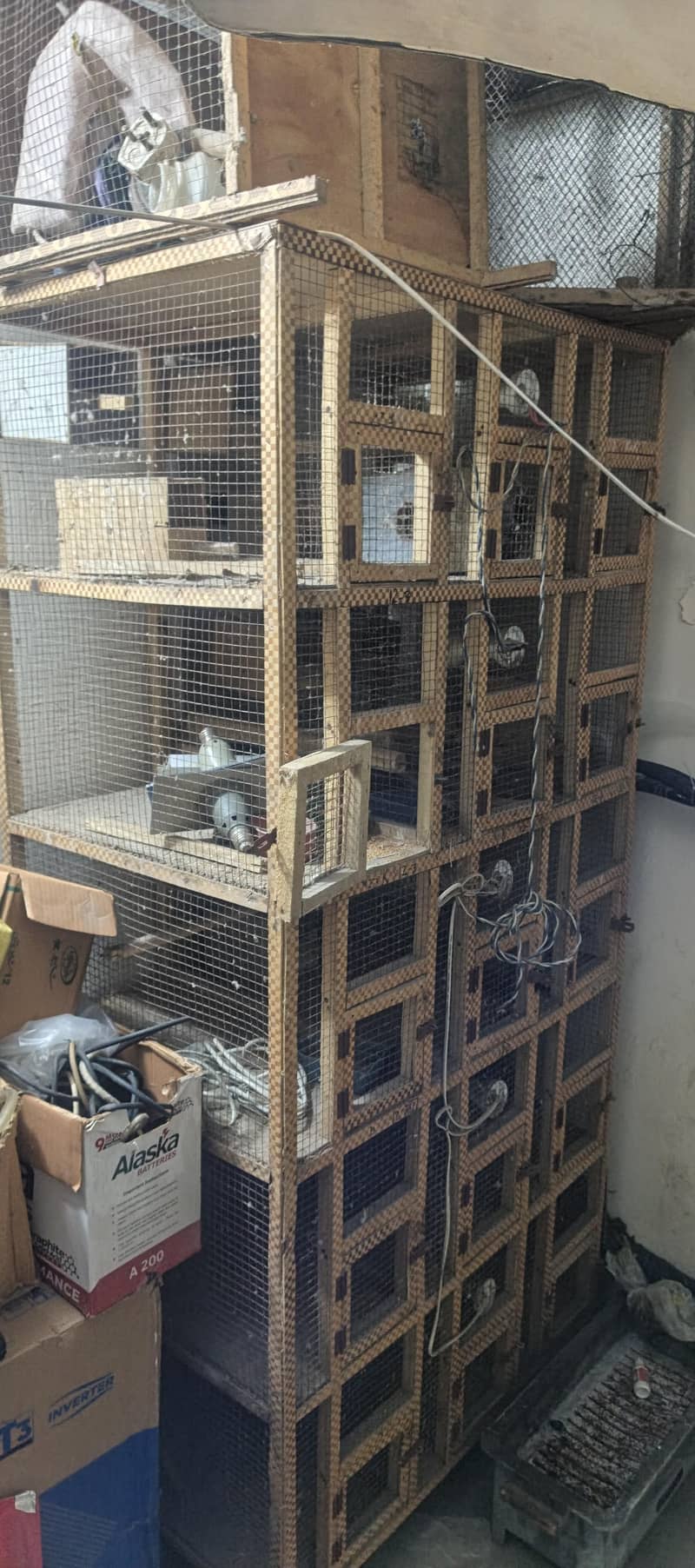 5 posttion cage Finch Goldman Java cage 0