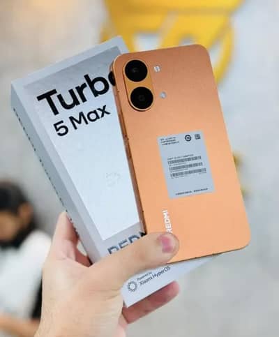 Redmi turbo5 max 16 256gb official PTA doul approved complete saman