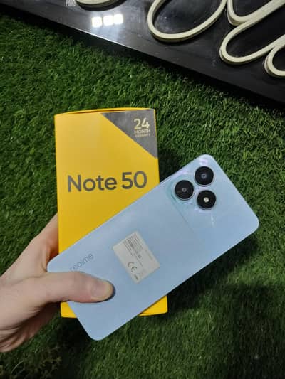 Realme Note 50 4/64 all ok with box charger