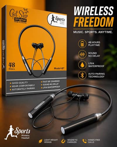  GET STAR SPORTS NECKBAND 