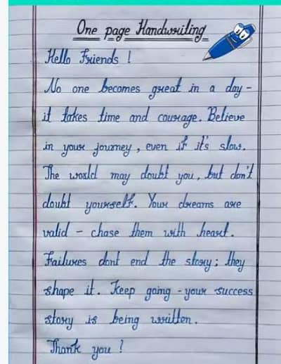 beautiful hand writing and assignment writing services