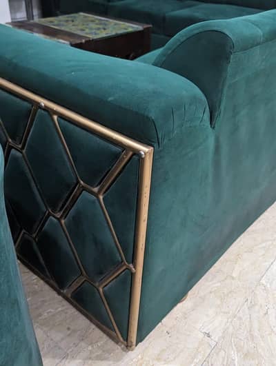 L shaped sofa
