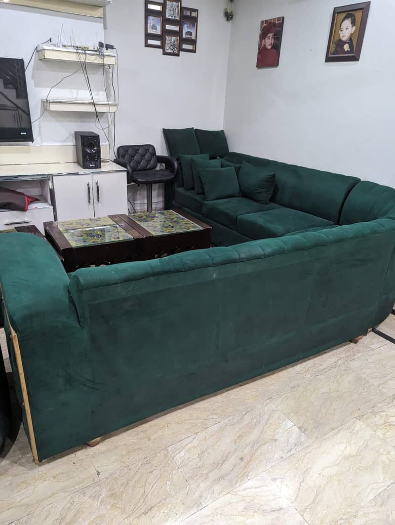 L shaped sofa 1