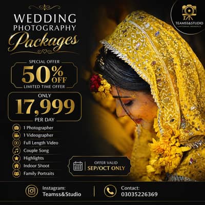Wedding Photography / & Photographer/Videographer /Album's
