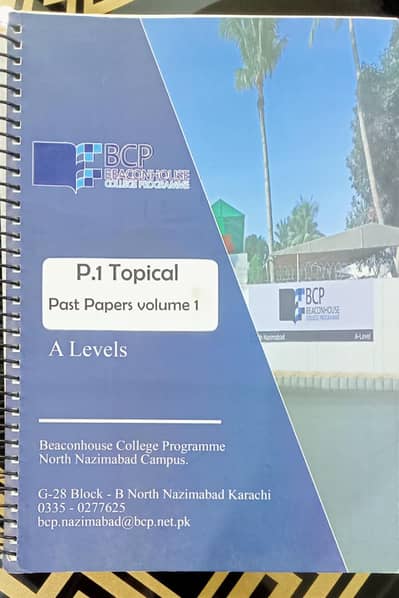 A's maths past paper topicals ( volume 1 and 2)