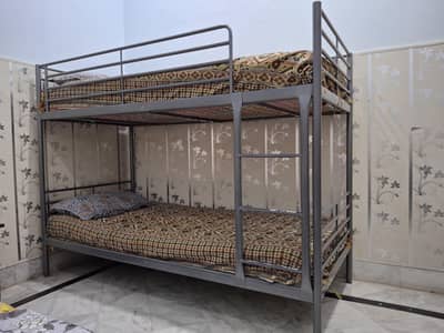 Imported Bunk Bed + Spring Mattresses