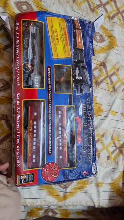 kids train with rail tress auto matic