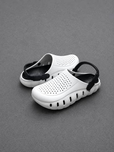 Man comfortable Crocs