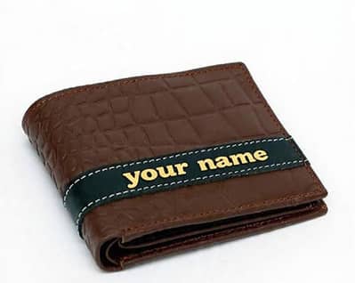 Customized Leather Wallet