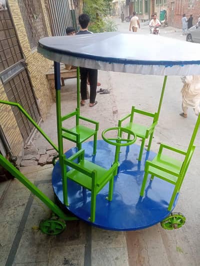 Bachon Ka Jhoola / Merry-Go-Round For Sale– 4 Seater with Canopy