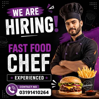Experienced fast food  Chef