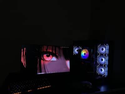 GAMING PC 10/10 WITH ALL ACESSORIES